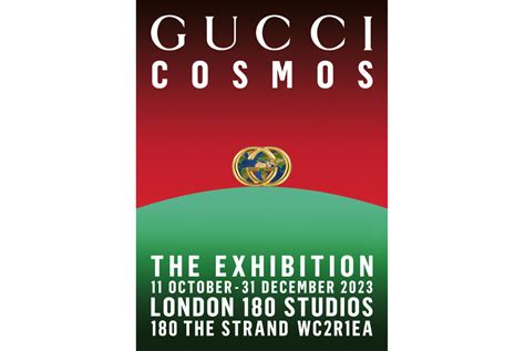 gucci exposition london|The Gucci Cosmos Immersive Exhibition Opens in London.